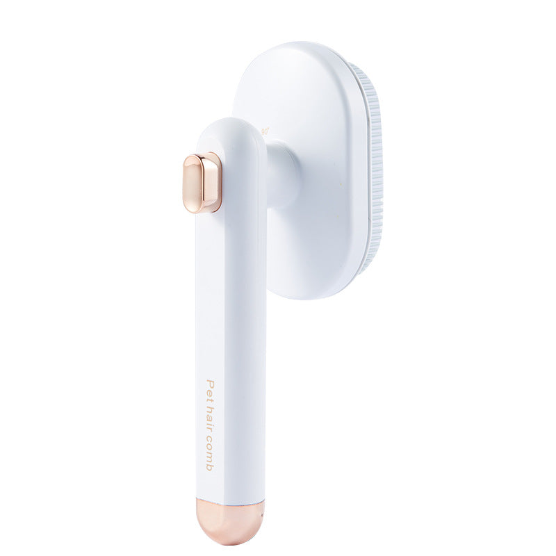 Pet Hair Brush For Cats & Dogs | Sensitive Self Cleaning Comb Bristles | Shedding Hair Removal Grooming Brush Supplies