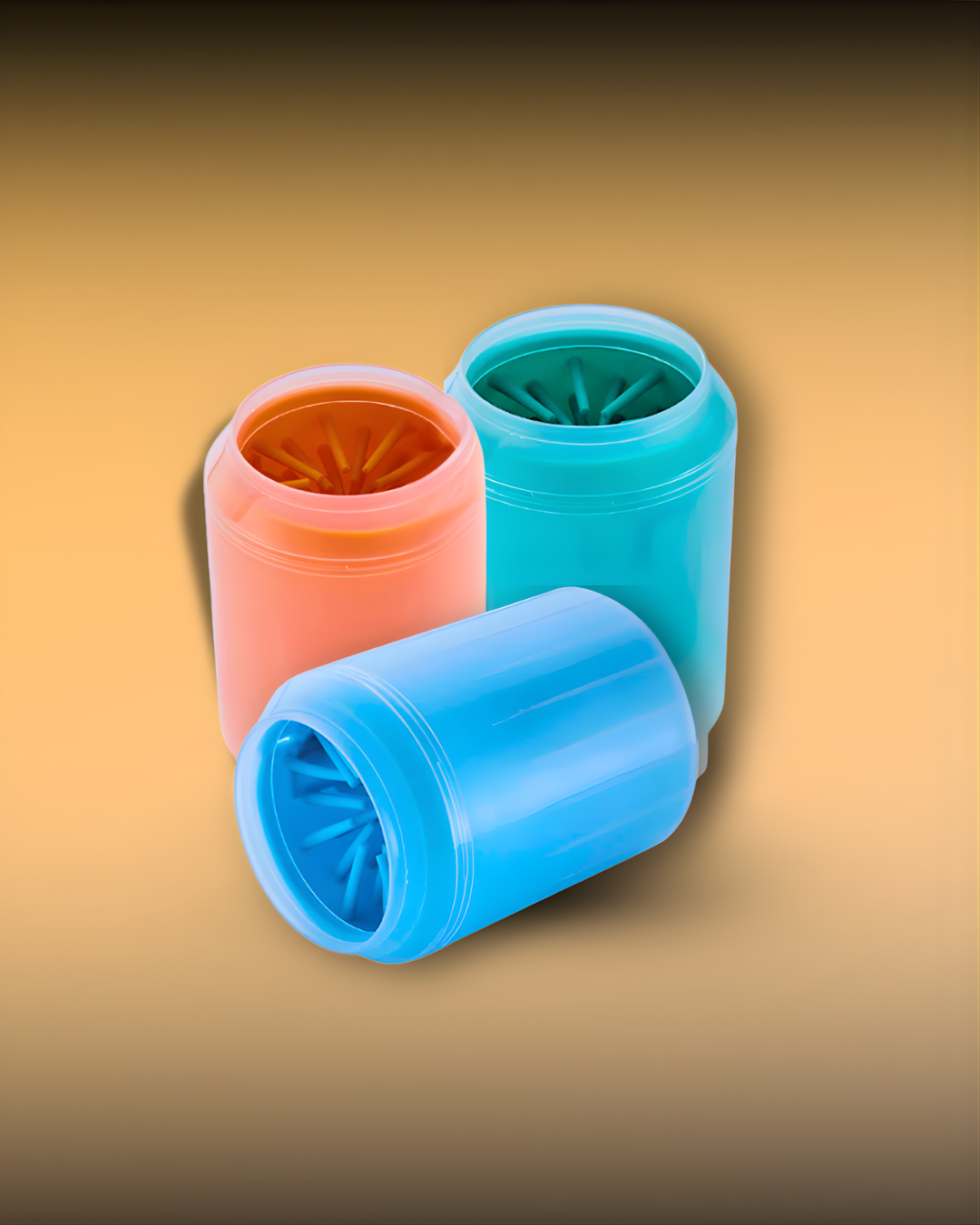 F&F Paw Cleaner: Automatic Washing Brush Pot For Pets