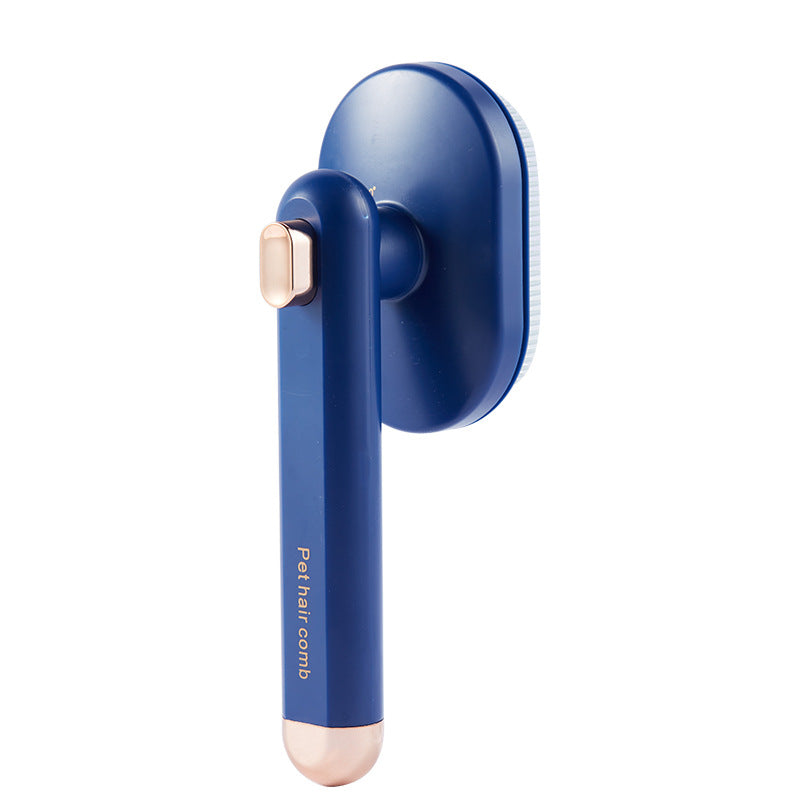 Pet Hair Brush For Cats & Dogs | Sensitive Self Cleaning Comb Bristles | Shedding Hair Removal Grooming Brush Supplies