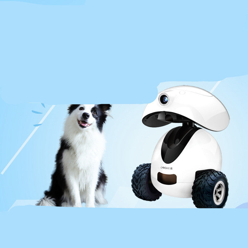 Intelligent Pet Companion Robot For Cats, Dogs, Birds