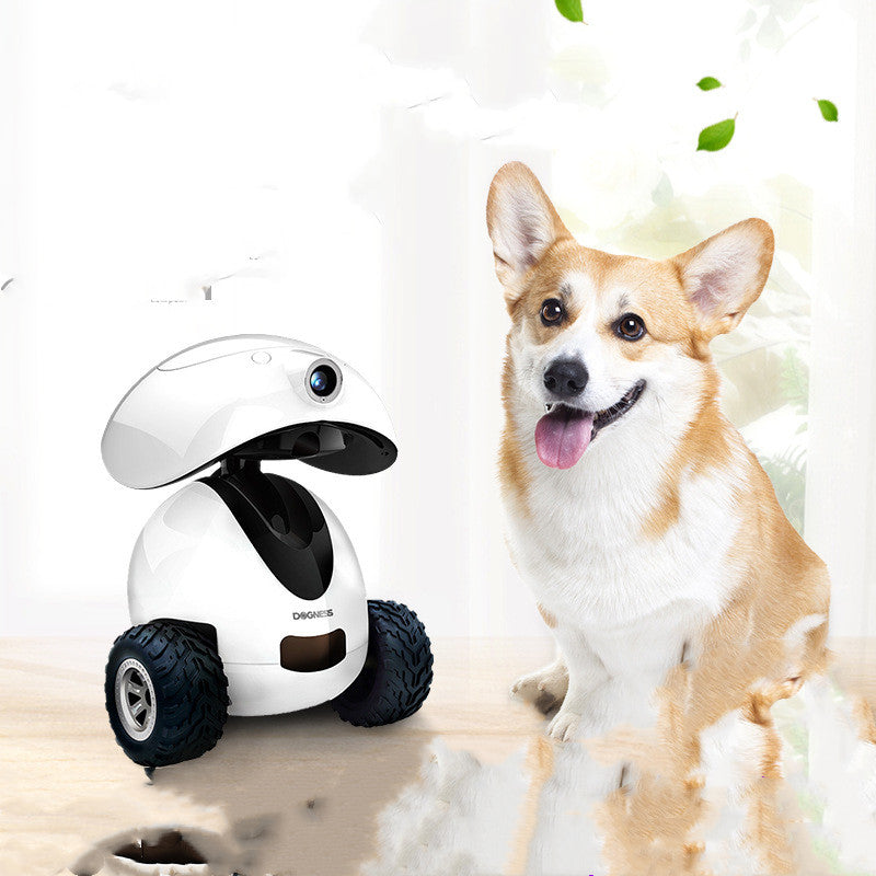 Intelligent Pet Companion Robot For Cats, Dogs, Birds